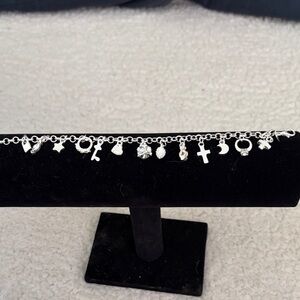Silver Charm Bracelet